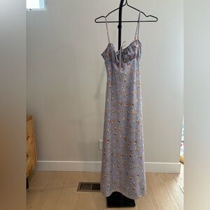 WeWoreWhat Lavender Floral Dress